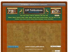 Tablet Screenshot of lsfpublications.com